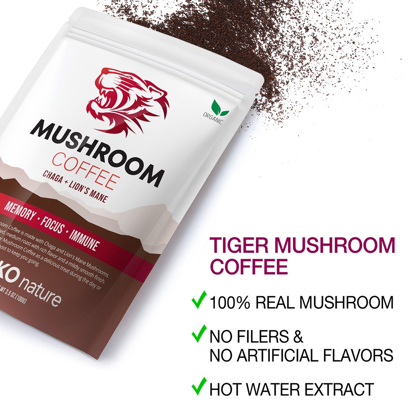 Tiger 2 Mushroom Coffee