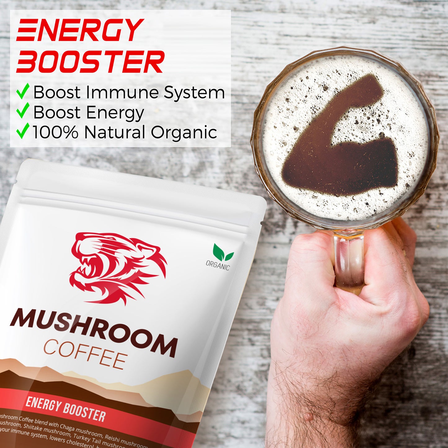 Tiger 5 Mushroom Coffee