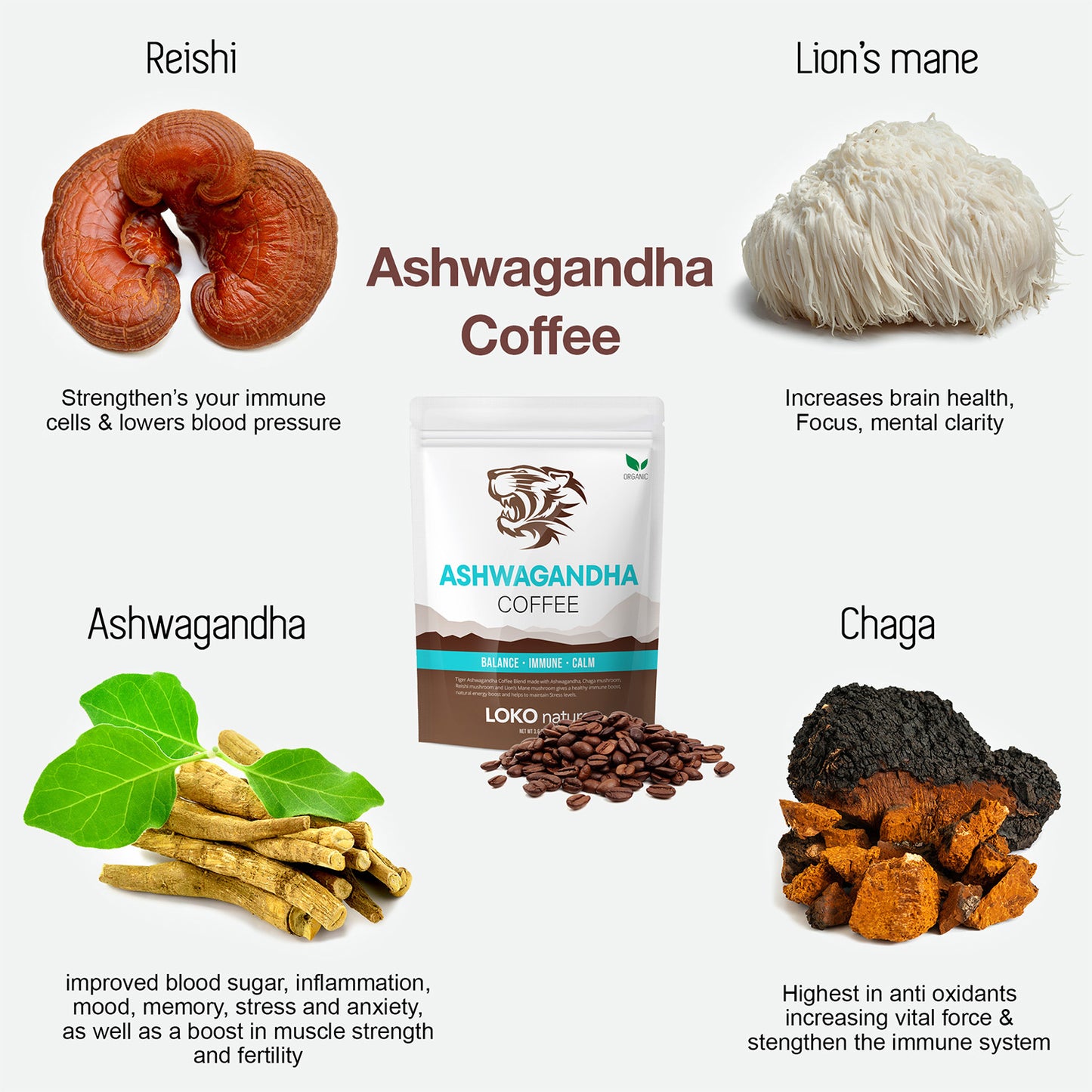 Tiger Ashwagandha Coffee